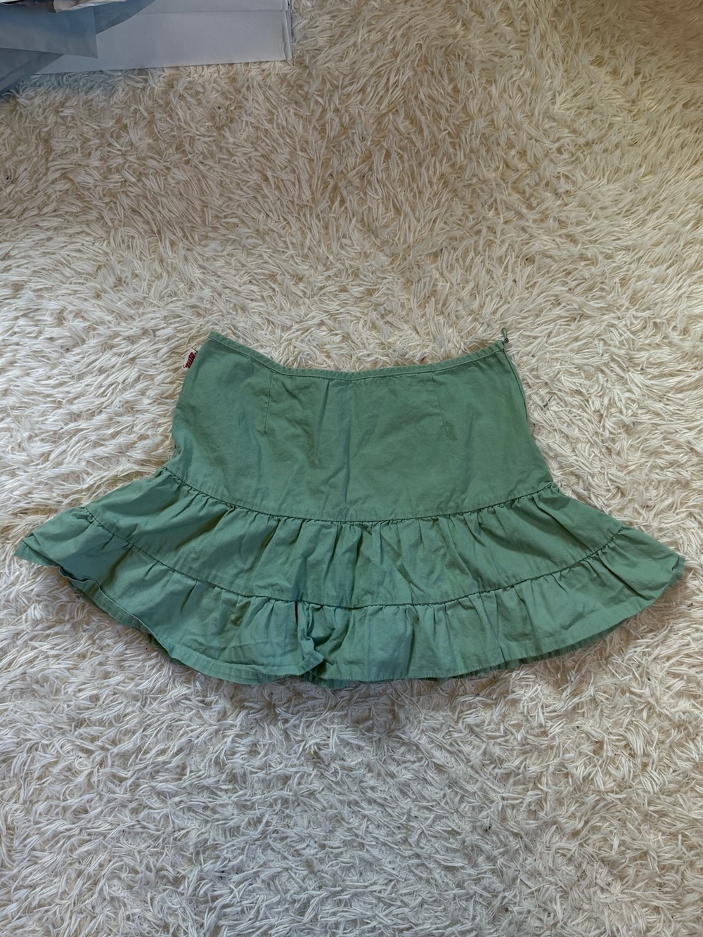Tyte Jeans Ruffle Mini Skirt